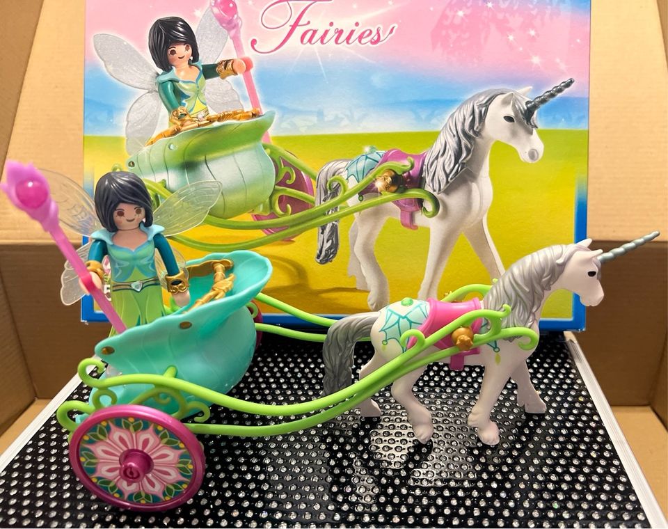 Playmobil 5446 * Fairies Einhornkutsche mit Schmetterlingsfee in Filderstadt