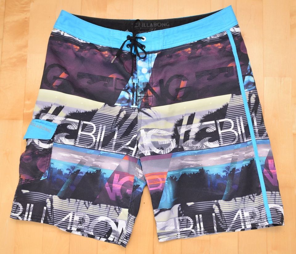 Billabong Motiv Cargohose Swim Shorts Badeshorts Badehose Hose 36 in Dietramszell