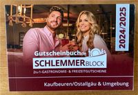 Gutscheinbuch Schlemmerblock 2024/2025 NEU Kaufbeuren/Ostallgäu Bayern - Buchloe Vorschau