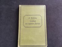 Englisches Lehrbuch Buch von 1898 höhere Lehranstalt Kiel - Steenbek-Projensdorf Vorschau