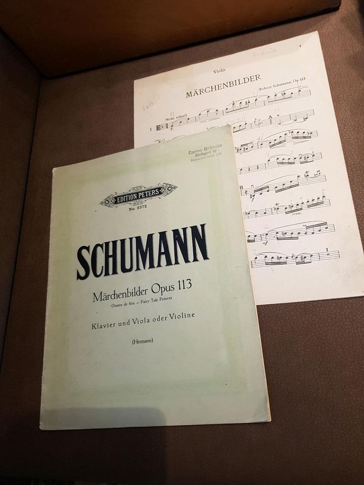 Schumann Märchenbilder Opus 113. Klavier und Violine in Neustadt a. d. Waldnaab