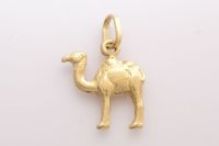 Goldenes Kamel, Goldanhänger aus 750er Gelbgold, 18 Karat Hessen - Fürth Vorschau