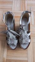 Schuhe Gr.38 Beige mit Absatz Nordrhein-Westfalen - Ahlen Vorschau