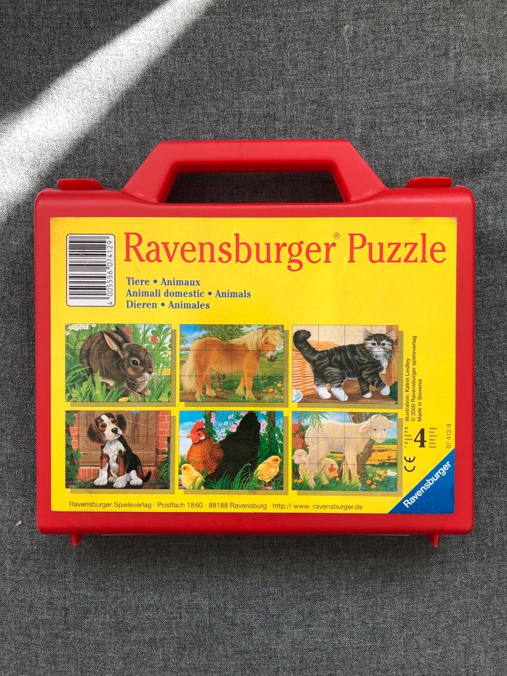 Lernspielzeug Zahlen / Ravensburger Holzpuzzle 6in1 in Köln