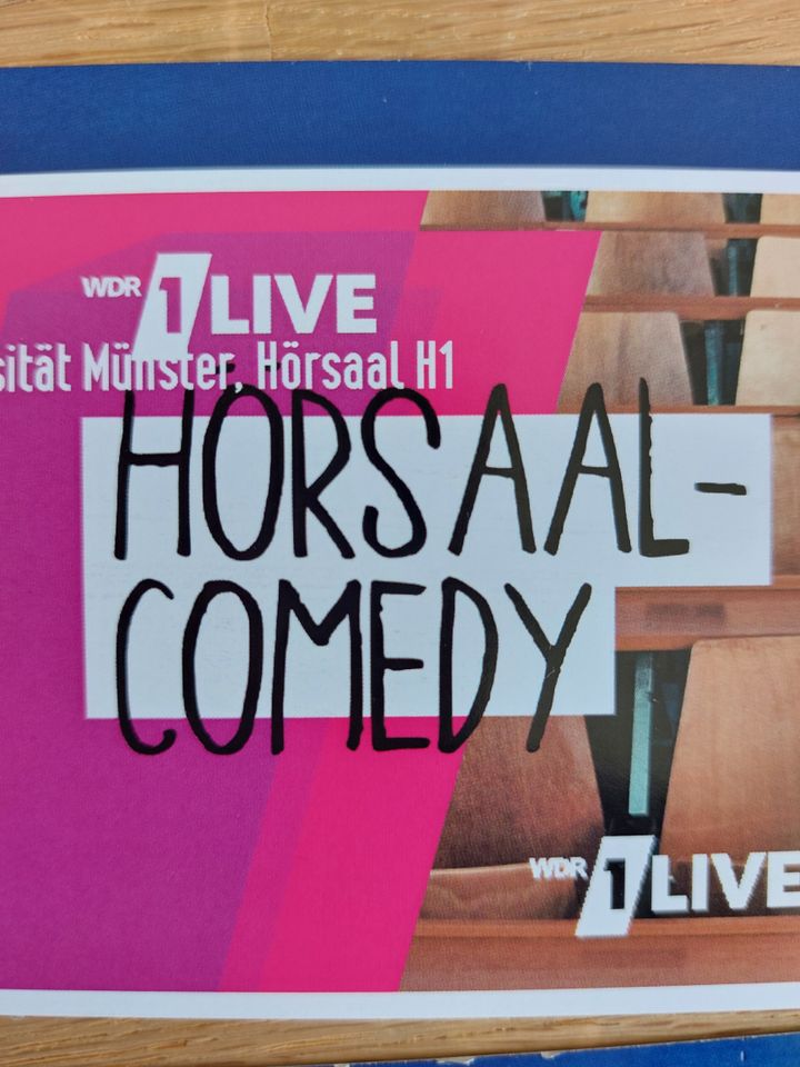 2 Tickets Hörsaal Comedy Münster 02.06.2024 in Lübbecke 