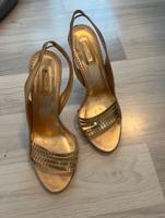 Hochzeitschuhe Pumps high heels Gold edel Berlin - Zehlendorf Vorschau