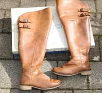 Duo Boots Overknee Stiefel 37/38 Weite 42cm Leder Gefüttert Baden-Württemberg - Spaichingen Vorschau