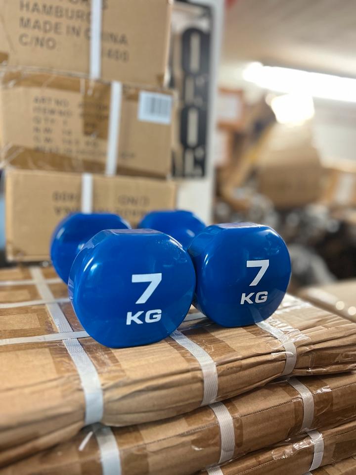 ❌NEU-2 x 7kg Vinyl Kurzhanteln - Fitness - Sport Hantel - Physio❌ in Essen