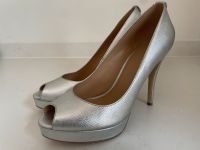 Michael Kors Peeptoes, Pumps, Plateauschuh, Gr. 10, 41-42, Silber Bad Godesberg - Mehlem Vorschau