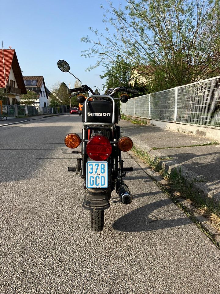 Simson S51 in Weilheim