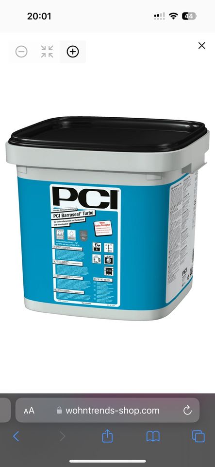 PCI Barraseal Turbo 10KG in Illingen