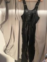 Vintage Leder-Motorradhose Latzhose Damen Gr. 36 – Polo 90er Hessen - Bad Vilbel Vorschau