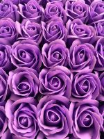 49x DIY Seifenblumen  mittelgroße Rose Lavendel Seife Badewanne Nordrhein-Westfalen - Remscheid Vorschau