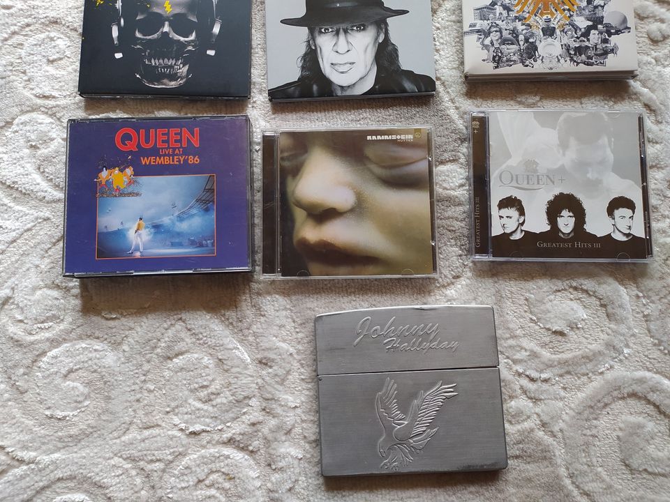 Konvolut CDs Queen - Ärzte - Toten Hosen - Rammstein - Lindenberg in Burladingen