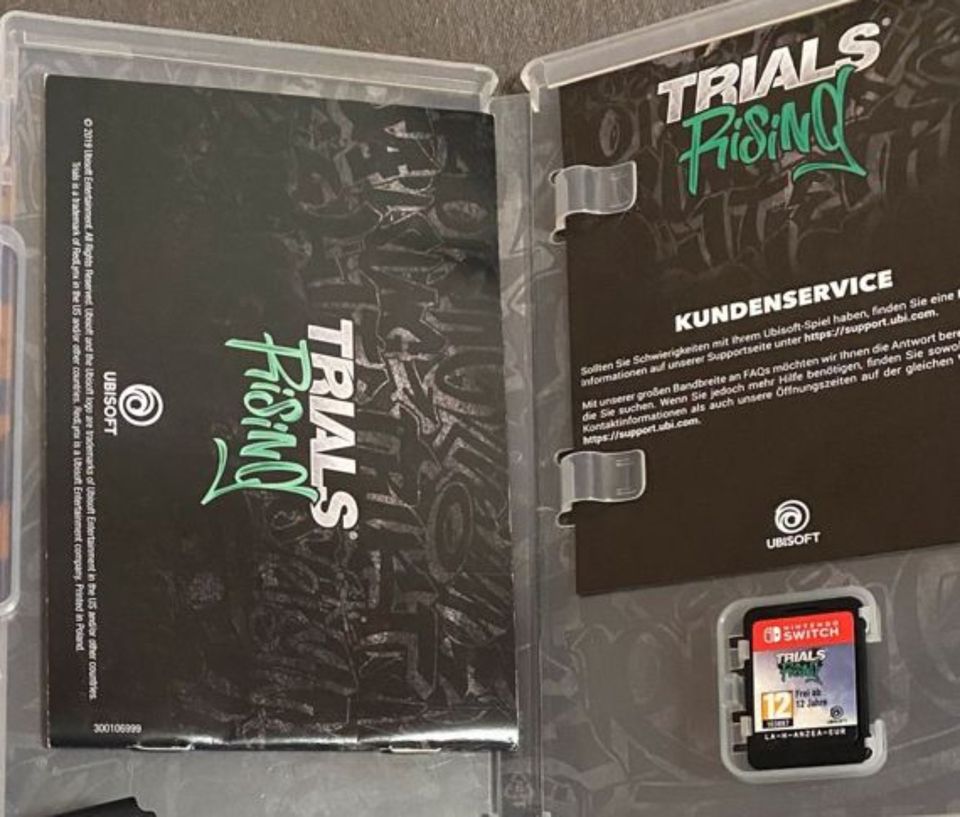 Nintendo Trials Rising Gold Edition Switch Tausch Spiel in Regen