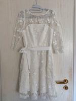 Brautkleid mit floralen Stickereien Blumen spitze Hessen - Eichenzell Vorschau