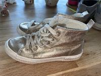 Gefütterte Halbschuhe Sneakers Gold 36 Bayern - Bernau am Chiemsee Vorschau