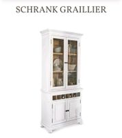 Schrank Graillier Küchenbuffet Küche Vitrine Vintage NP 998.- Bayern - Tittmoning Vorschau