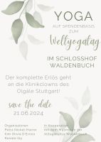 Charity Yoga zum Weltyogatag am 21.0624 in Waldenbuch Baden-Württemberg - Dettenhausen Vorschau