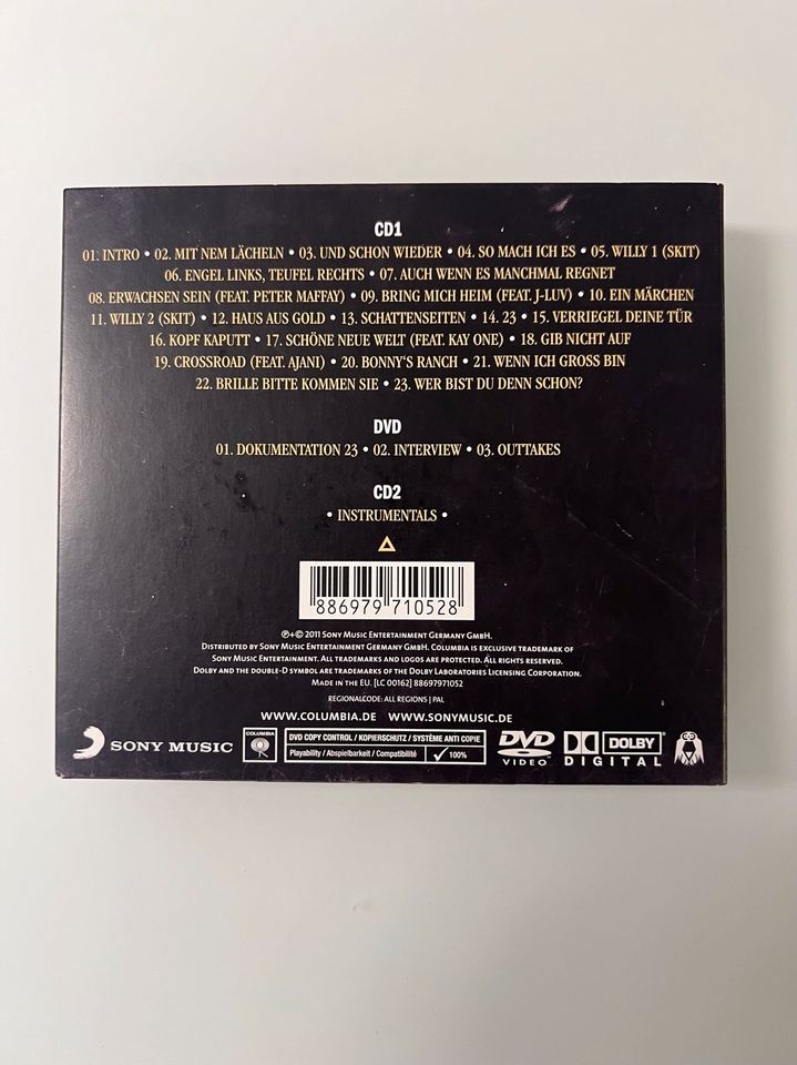 Sido & Bushido - 23 Deluxe Box Edition 2x CD + DVD Mega RAR in Bergisch Gladbach