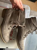 Beigestiefel / Lederstiefel Bayern - Lichtenfels Vorschau