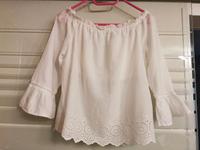 NEU Only Bluse Gr. 34 /36 Off-Shoulder Oberteil weiß Shirt Hessen - Schotten Vorschau