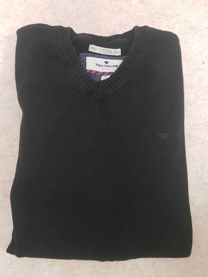 Tom Tailer Pullover Größe M/ 152 schwarz in Penzing