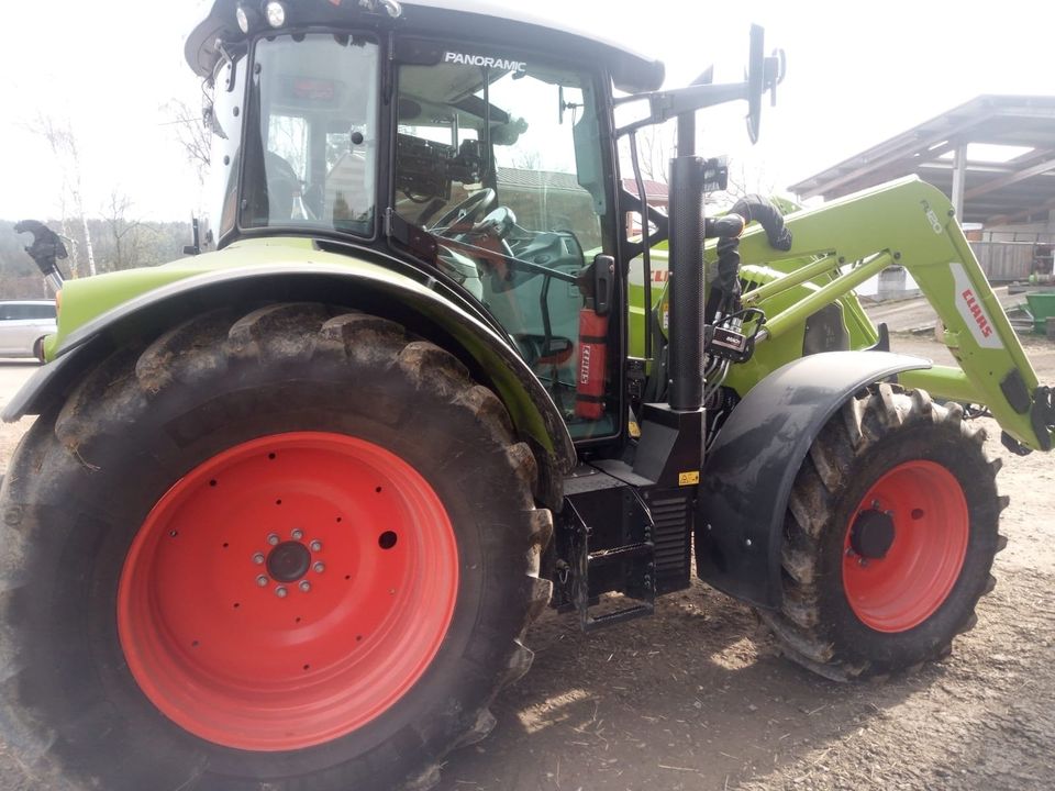 Claas Arion 470 mit FL und RTK S 10 FH+ FZ  Maxi Car in Geiersthal