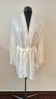Kimono Morgenmantel Bademantel - Bride Braut Hochzeit - weiß Nordrhein-Westfalen - Leverkusen Vorschau