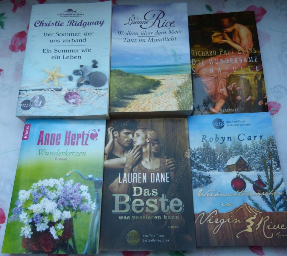10 Bücher Paket mit 12 Liebesromanen Frauenromane in Chemnitz