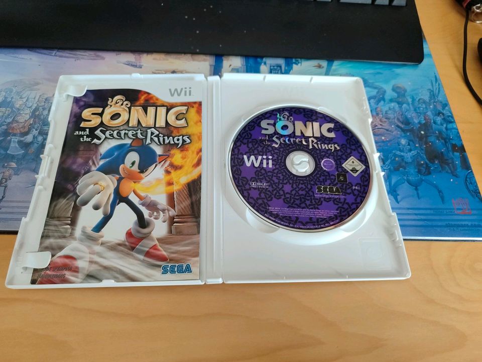 Nintendo Wii Sonic and The Secret Rings, in Französisch in Kamenz