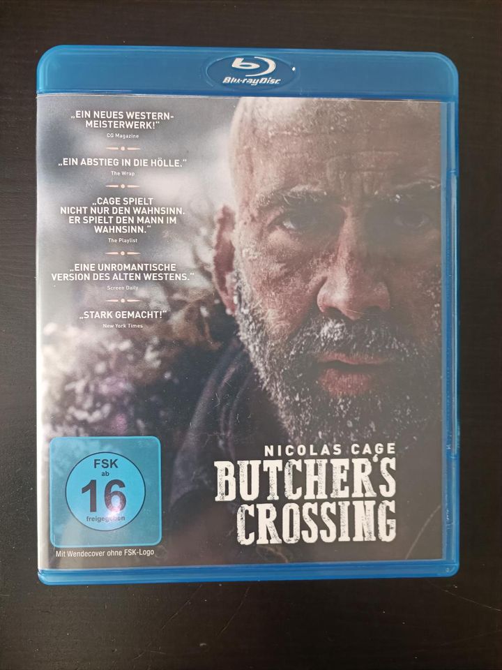 Butcher's Crossing Blu-ray, Nicolas Cage, 2024 in Schwabach