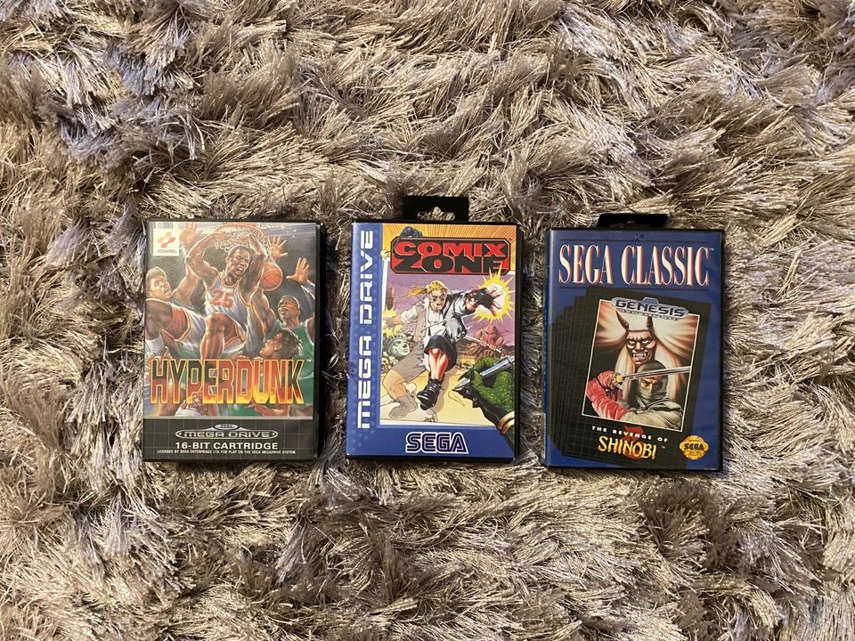 Sega Mega Drive und Master System Spiele in Nagold