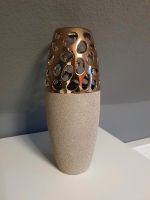 Vase in gold/silber Rheinland-Pfalz - Nassau Vorschau