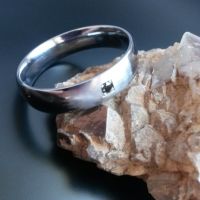 Sonderpreis Tantal Ring Gr. 20 echter schwarzer Diamant Ehering Niedersachsen - Hessisch Oldendorf Vorschau