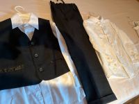 Festlicher Westen Anzug, Größe 110 mit zwei weißen Hemden Nordrhein-Westfalen - Hennef (Sieg) Vorschau
