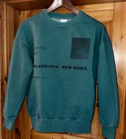 Zara Sweatshirt, Gr. 164, grün/blau Berlin - Hellersdorf Vorschau