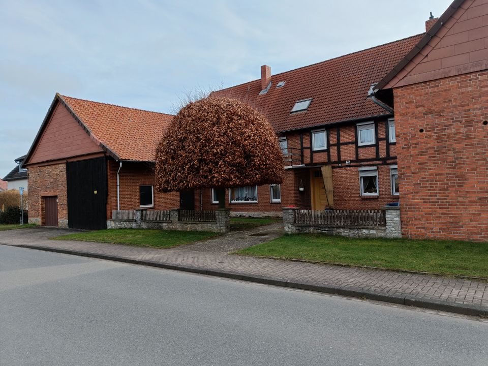 Kleiner Resthof mit großem sanierungsbedürftigen Bauernhaus in be in Diekholzen