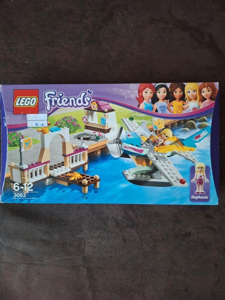 Lego Friends "Flugschule mit Wasserflugzeug" in Alpen