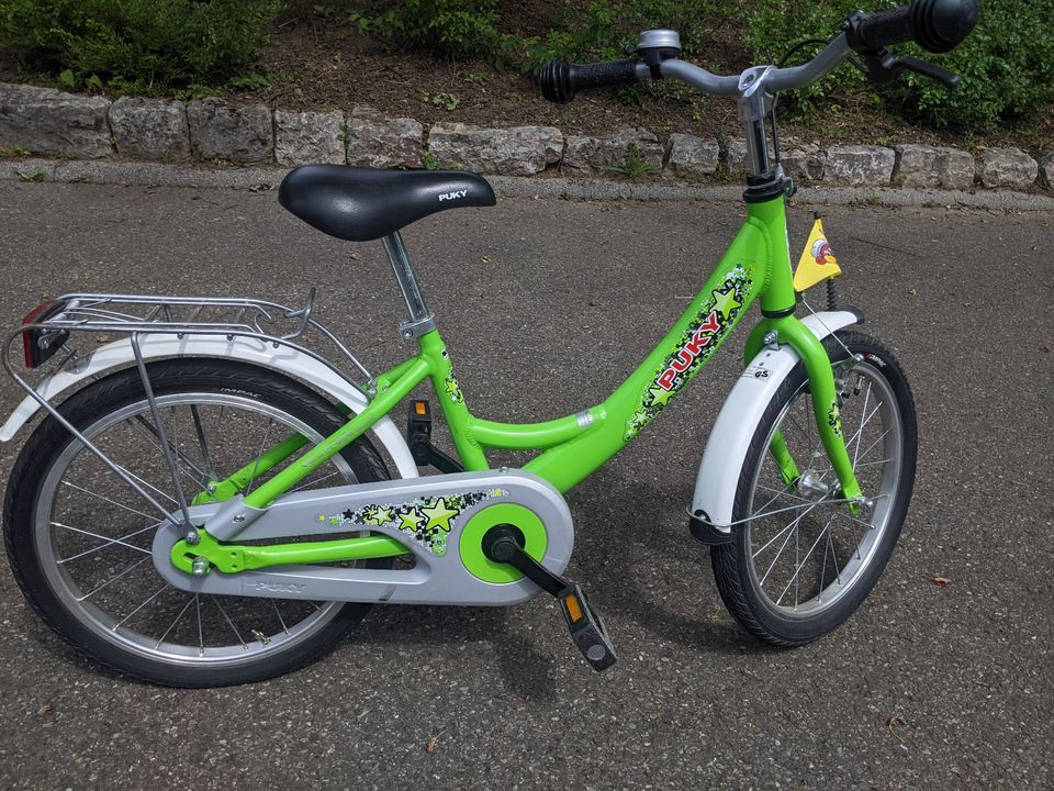 Puky Kinderfahrrad 18 Zoll grün in Remseck am Neckar