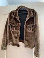 Blazer Blouson Jacke Tramontana samt grün Khaki Gr. L Niedersachsen - Scheeßel Vorschau