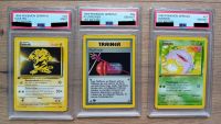 16x Pokemon Karten alle mit PSA Bewertung ( u.a. Glurak Holo ) Brandenburg - Nauen Vorschau