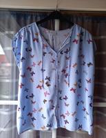 Viskosebluse Gr. 42 Schmetterling Bayern - Ergolding Vorschau