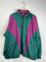 Vintage Velour Sweatshirtjacke - Retro Jacke - Oldschool - Gr. XL Niedersachsen - Neuenhaus Vorschau