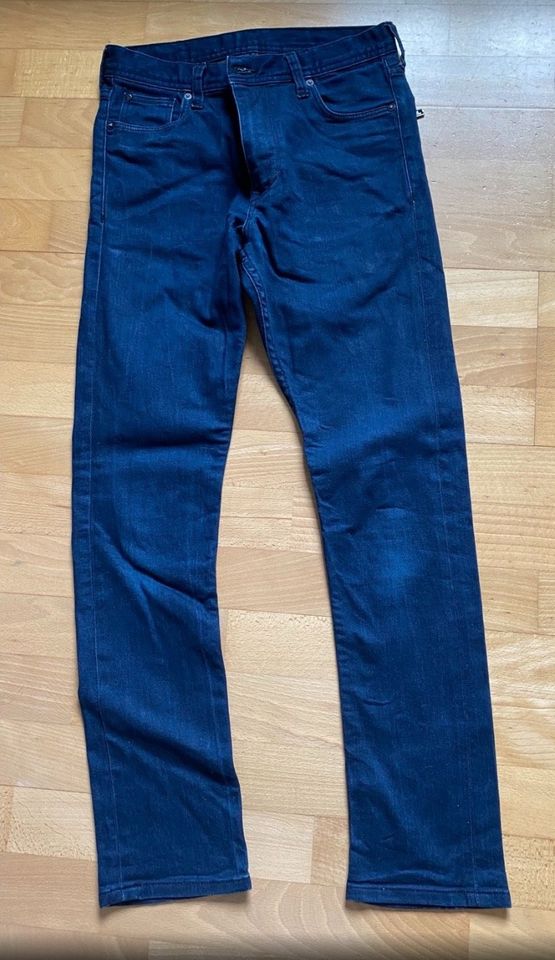 Dunkelblaue Jeans von H&M, Größe 164, Skinny in Meerbusch