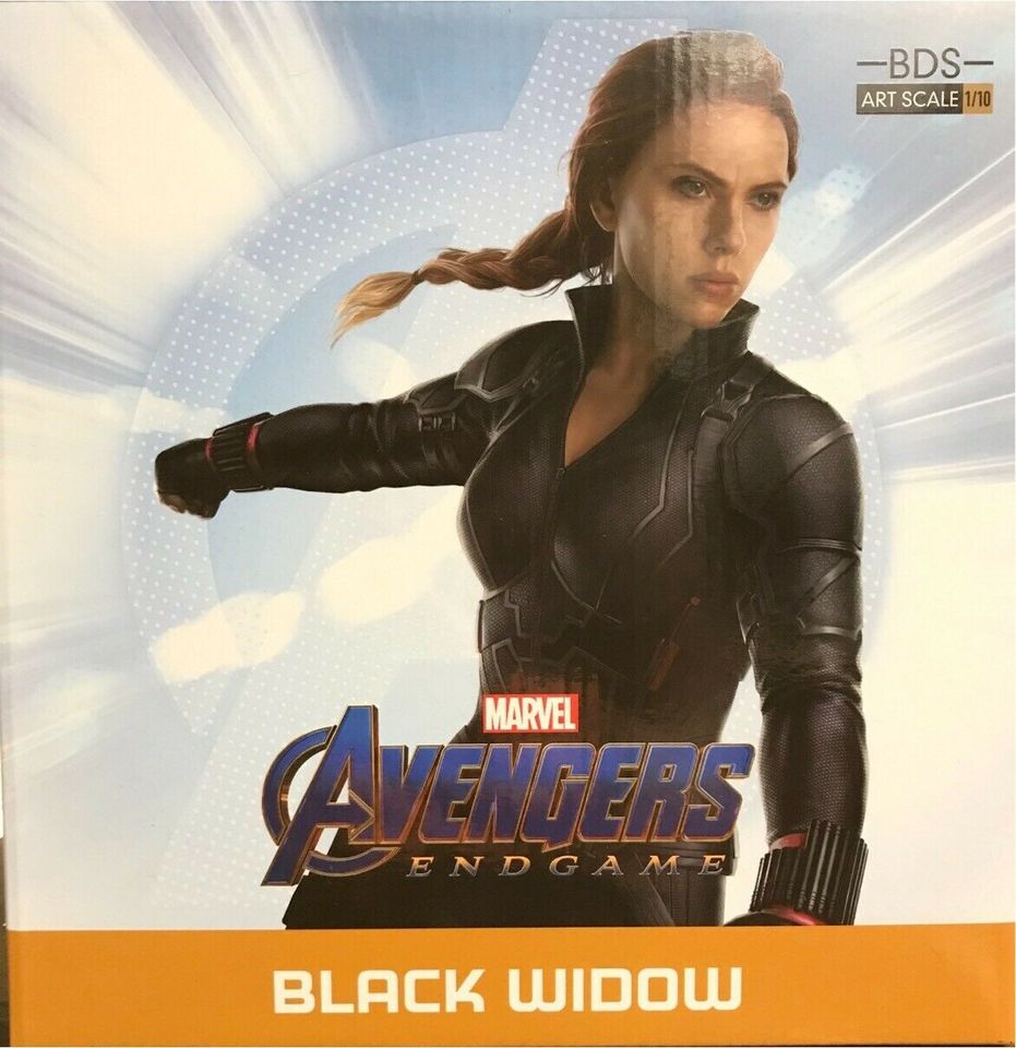 Black Widow 1/10 BDS Art Marvel Avengers Endgame Iron Studios Neu in Mayen
