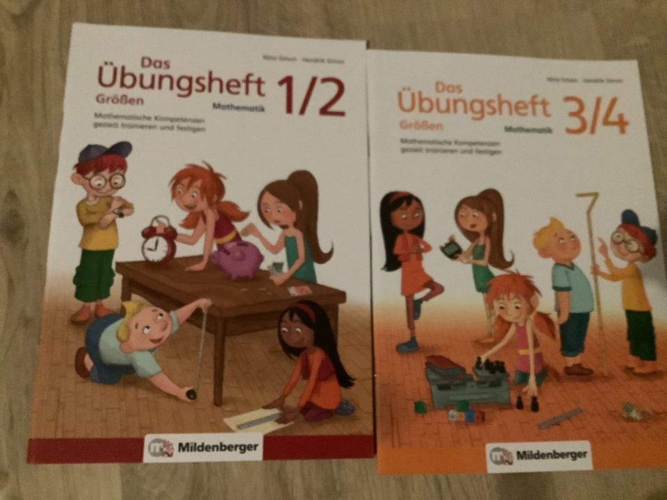 Das Übungsheft Größen Mathe Mildenberger 1/2 und 3/4 neu je 5€ in Pohlheim