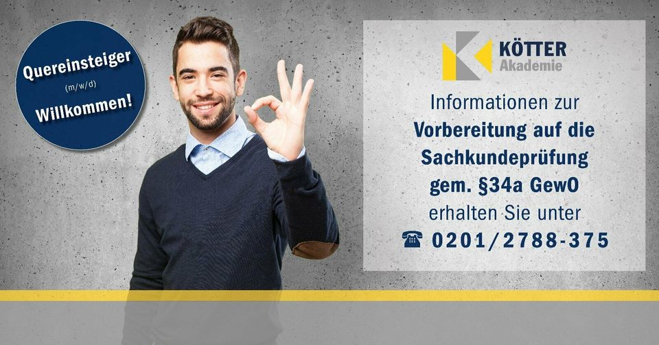 Sicherheitsmitarbeiter (m/w/d)  - KÖTTER 11/14-VRD in Voerde (Niederrhein)