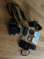 Nikon D3400, 3 Akkus, Tasche, Polfilter UV-Filter Nordrhein-Westfalen - Heek Vorschau