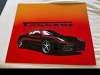 Ferrari - Alubond Acryllack - Unikat Niedersachsen - Bad Pyrmont Vorschau